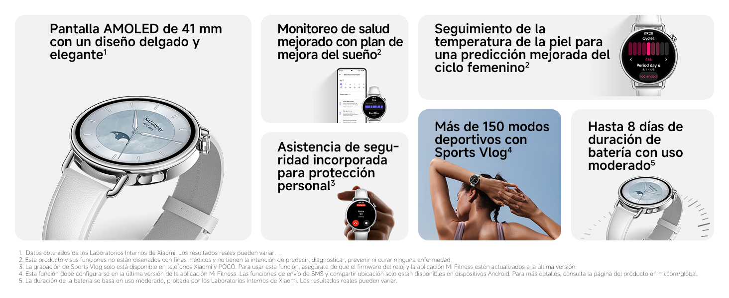 Amazfit Active 2 vs Xiaomi Watch S4 opiniones opiniones