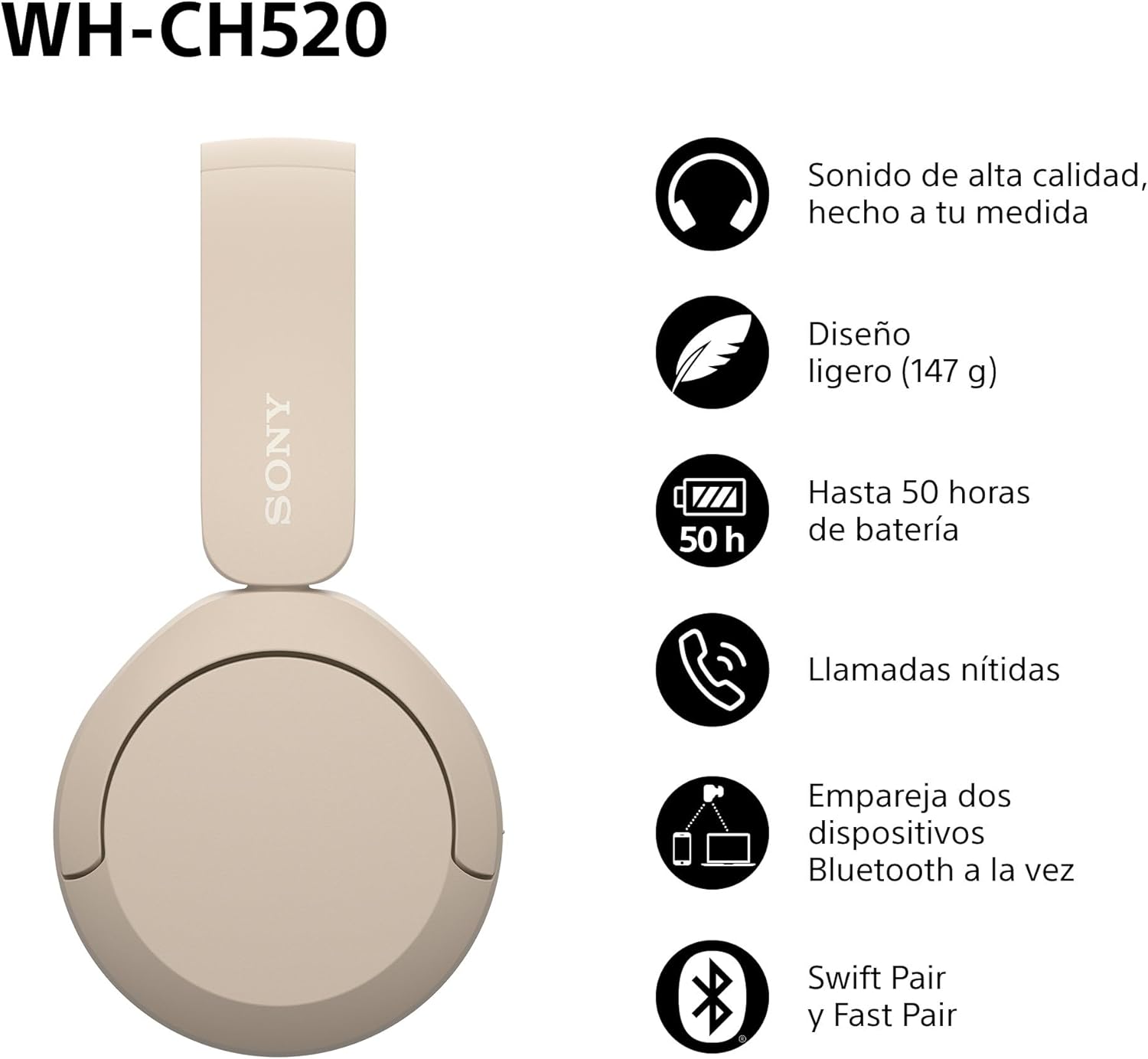 Sony WH-CH520 vs JBL Tune 530BT cuál es mejor Sony WH-CH520 vs JBL Tune 530BT cuál es mejor opiniones